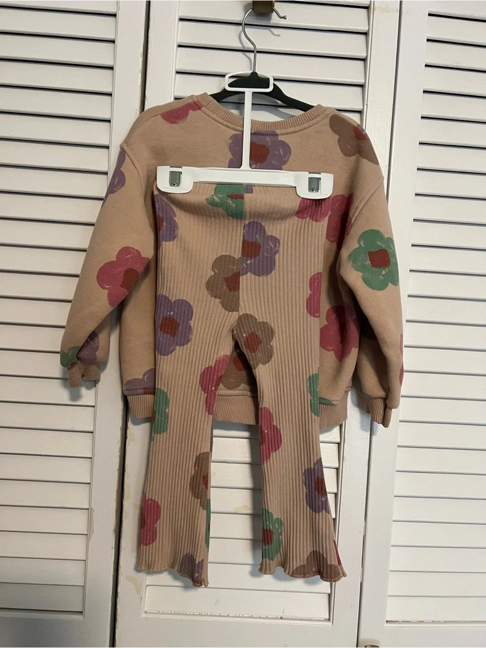 Zara Floral Sweatshirt Set - 